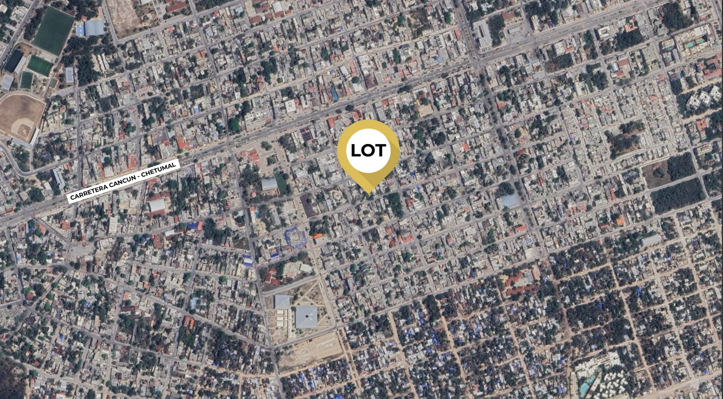 Tulum Centro | 250 m² Commercial Lot on Calle Neptuno Oriente