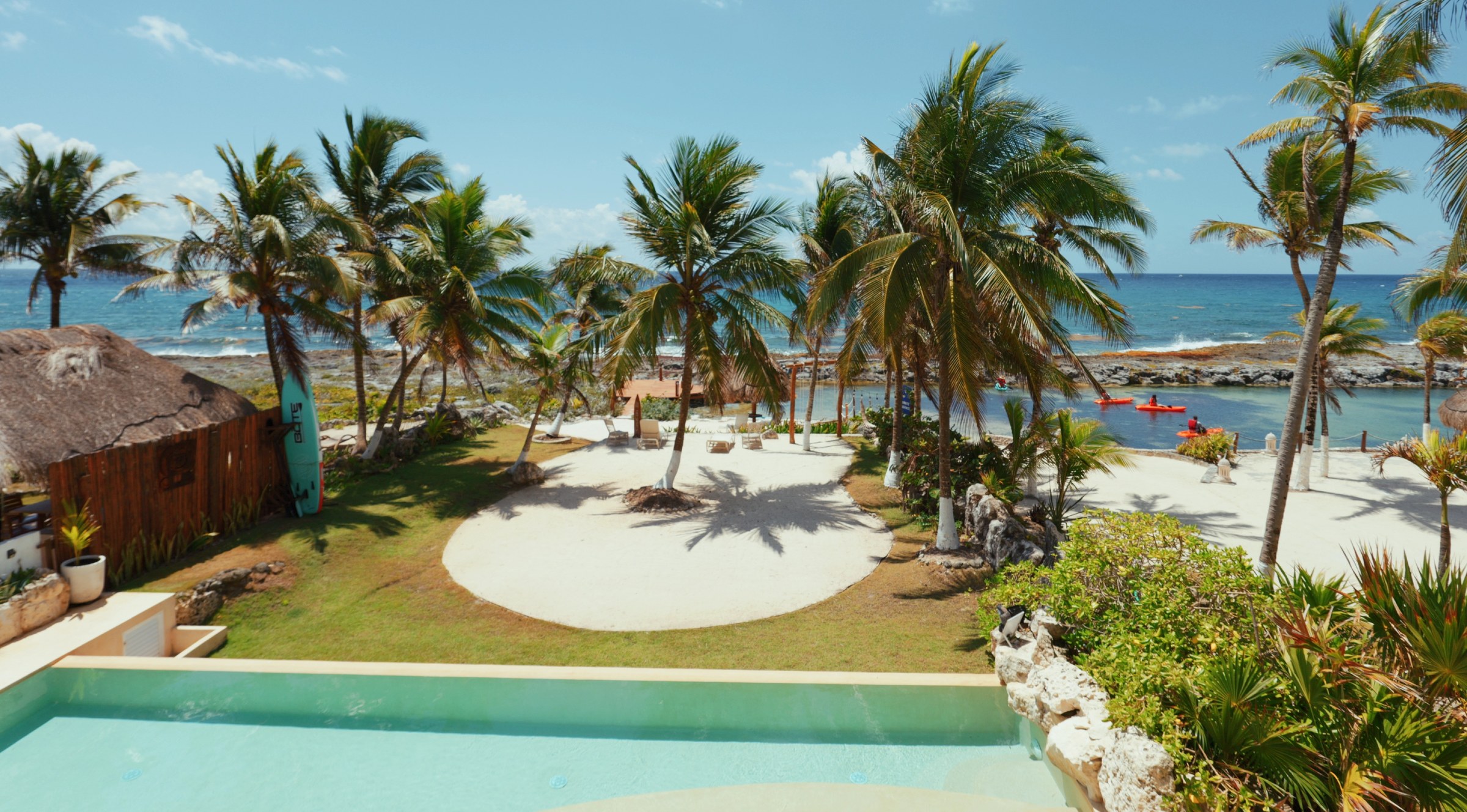 Villa Albatros | 3 Bedroom Oceanfront Villa in Puerto Aventuras
