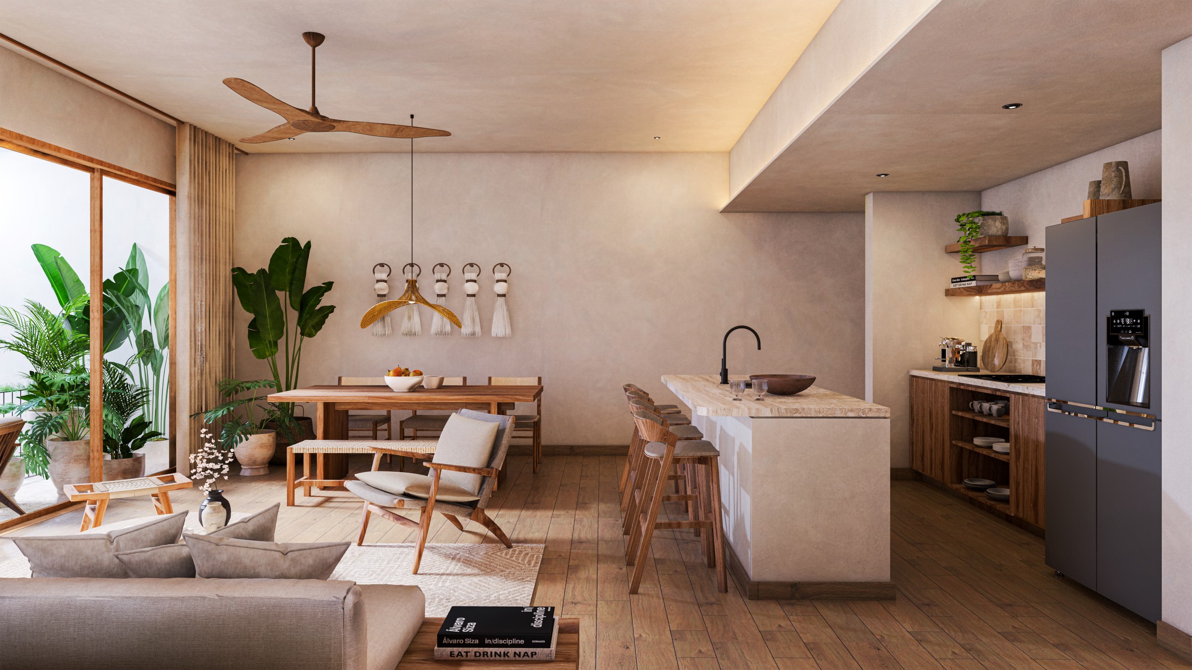 Yutori | 2 Bedroom Wellness Residence in Bacalar