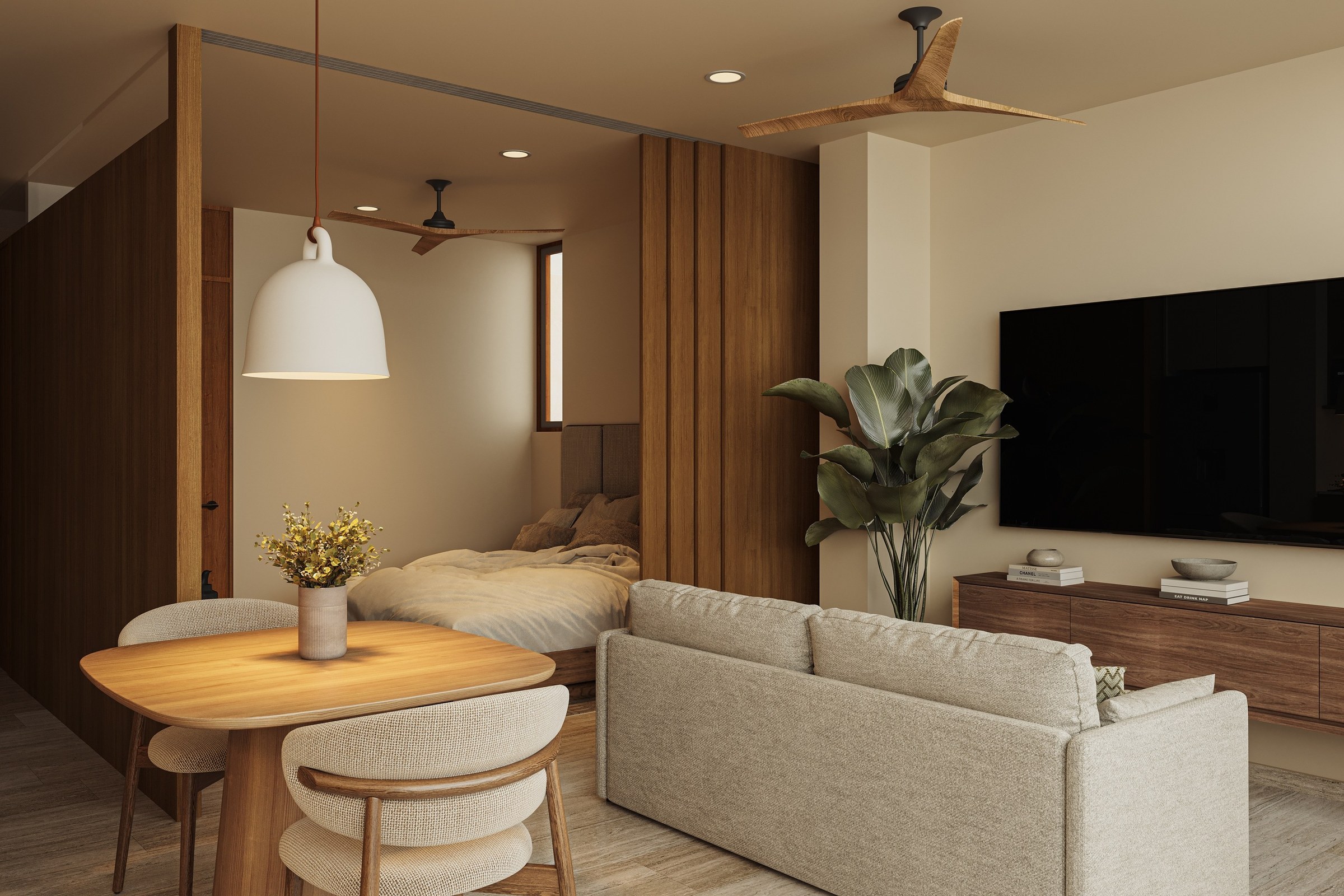 MAREA | 1 Bedroom Apartment 51.88 m2 in Downtown Cozumel
