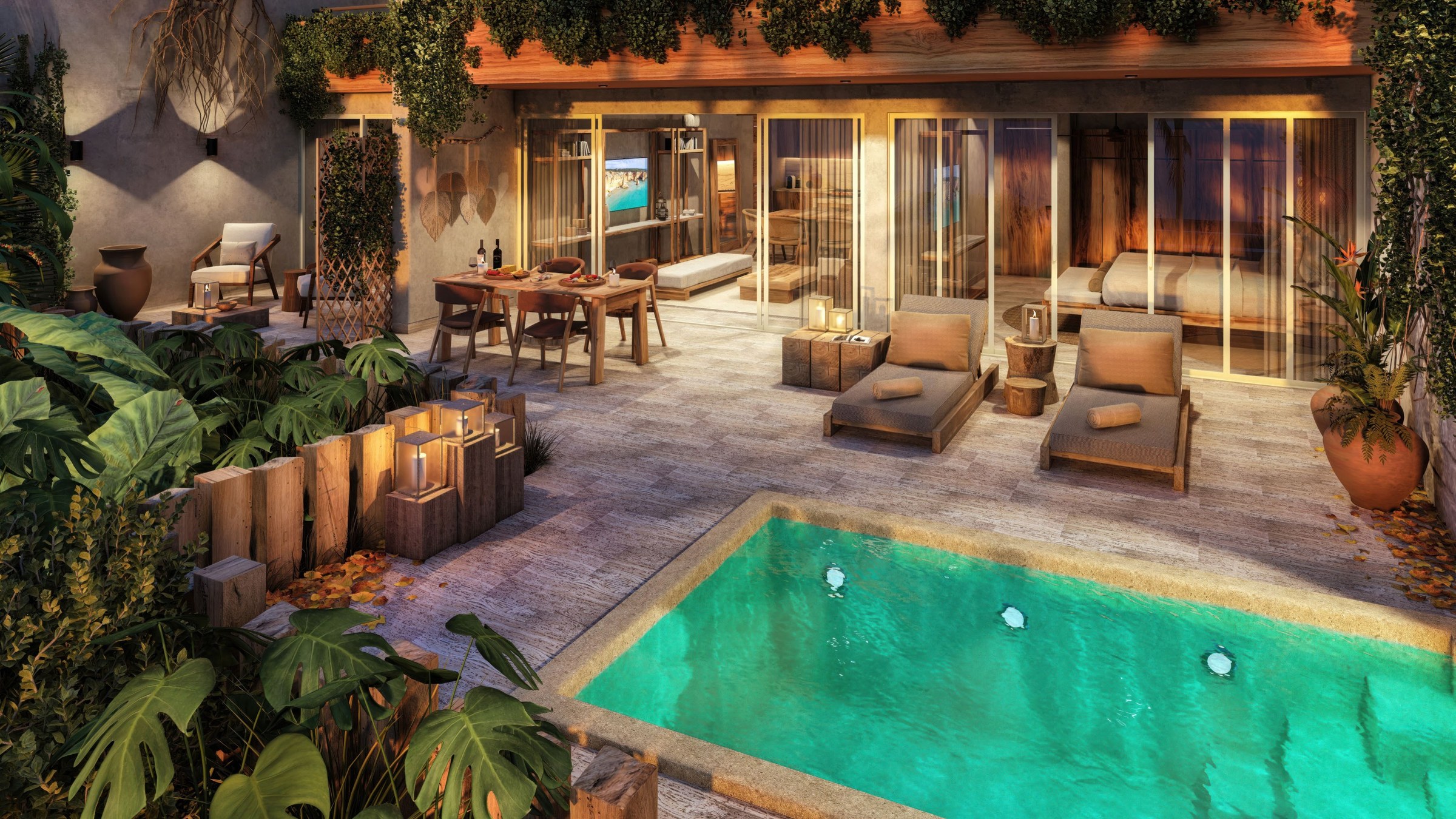Mayaliah MGallery Residences | Studio Plus with Private Pool and Garden in Tulum