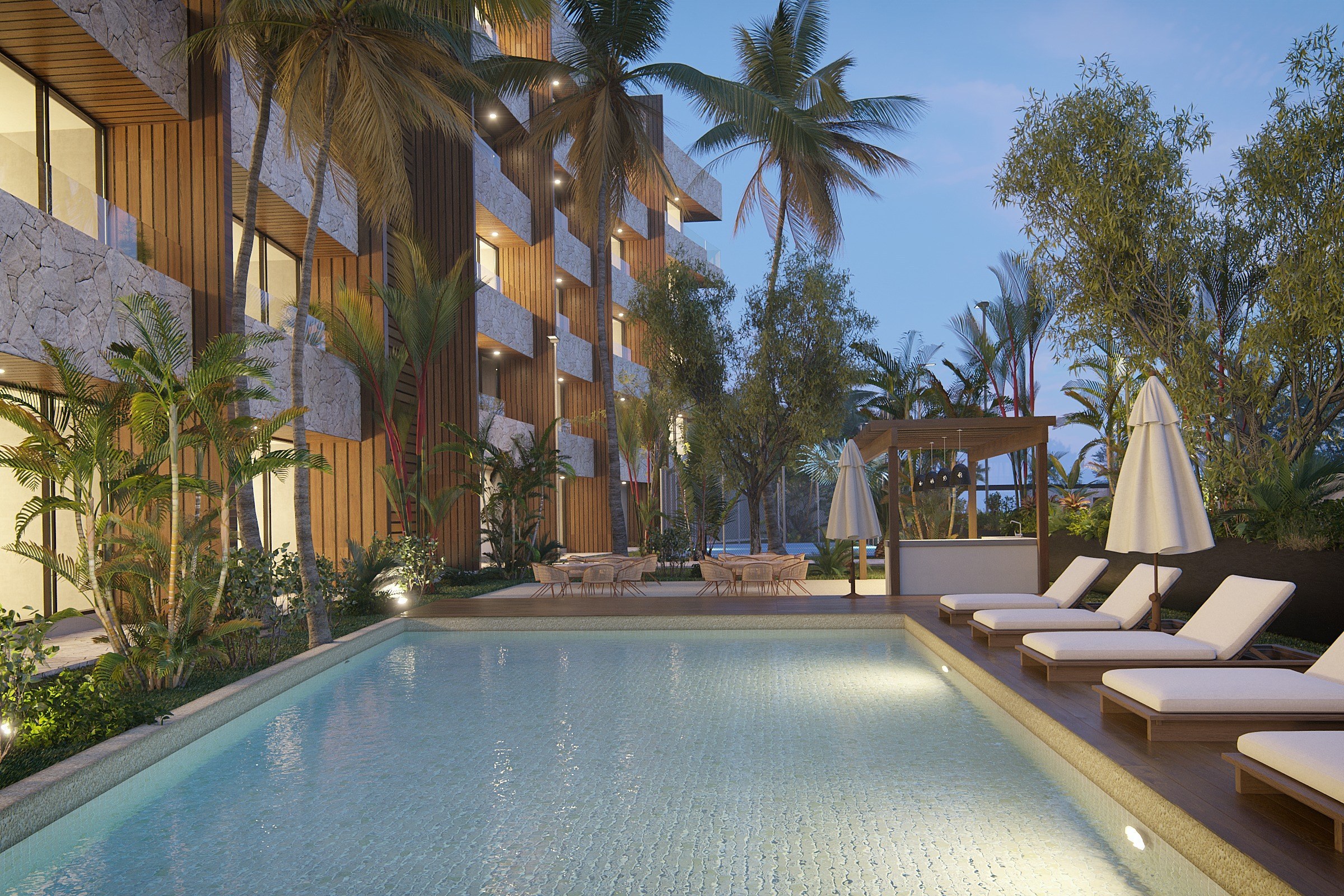 Distrito Norte 405 | 3 Bedroom Top Floor Apartment in Cozumel