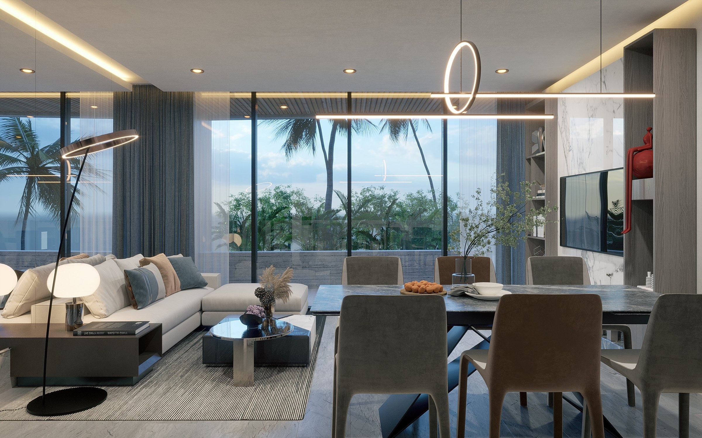 Distrito Puerto 603 | 1 Bedroom Beachfront Apartment in Puerto Morelos