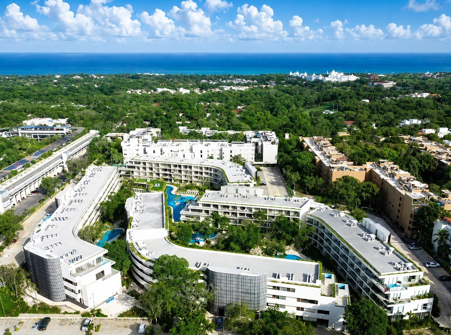 The Leaf | 1 Bedroom Apartments at Playacar, Playa del Carmen