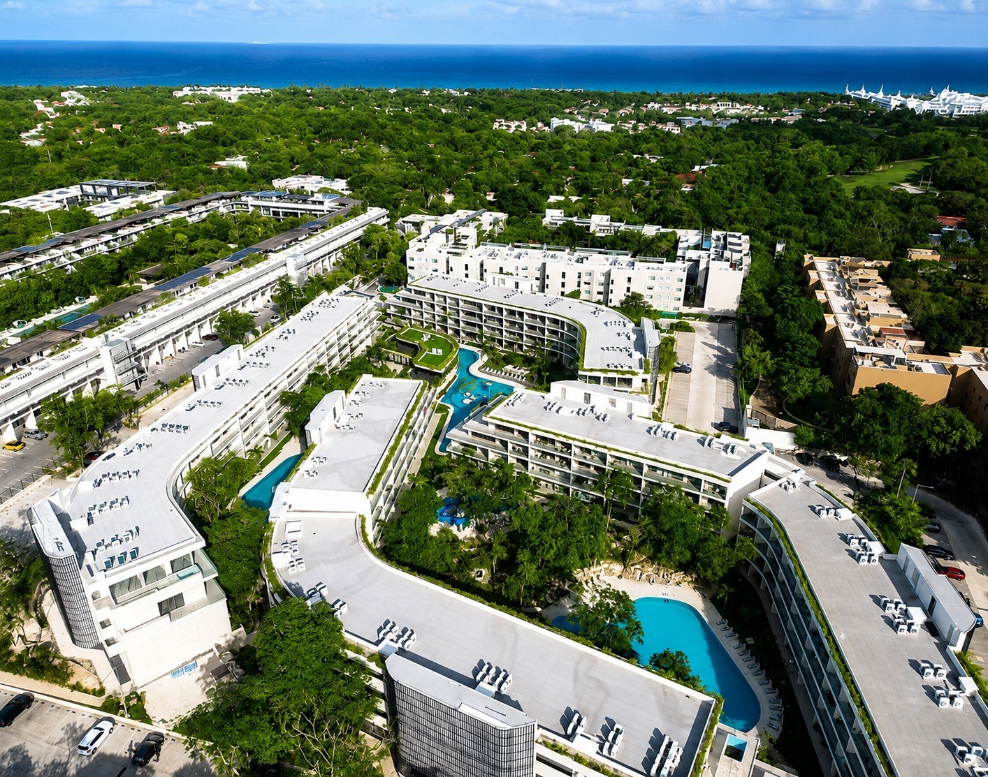 The Leaf | 3 Bedroom Lock Off Apartments at Playacar, Playa del Carmen