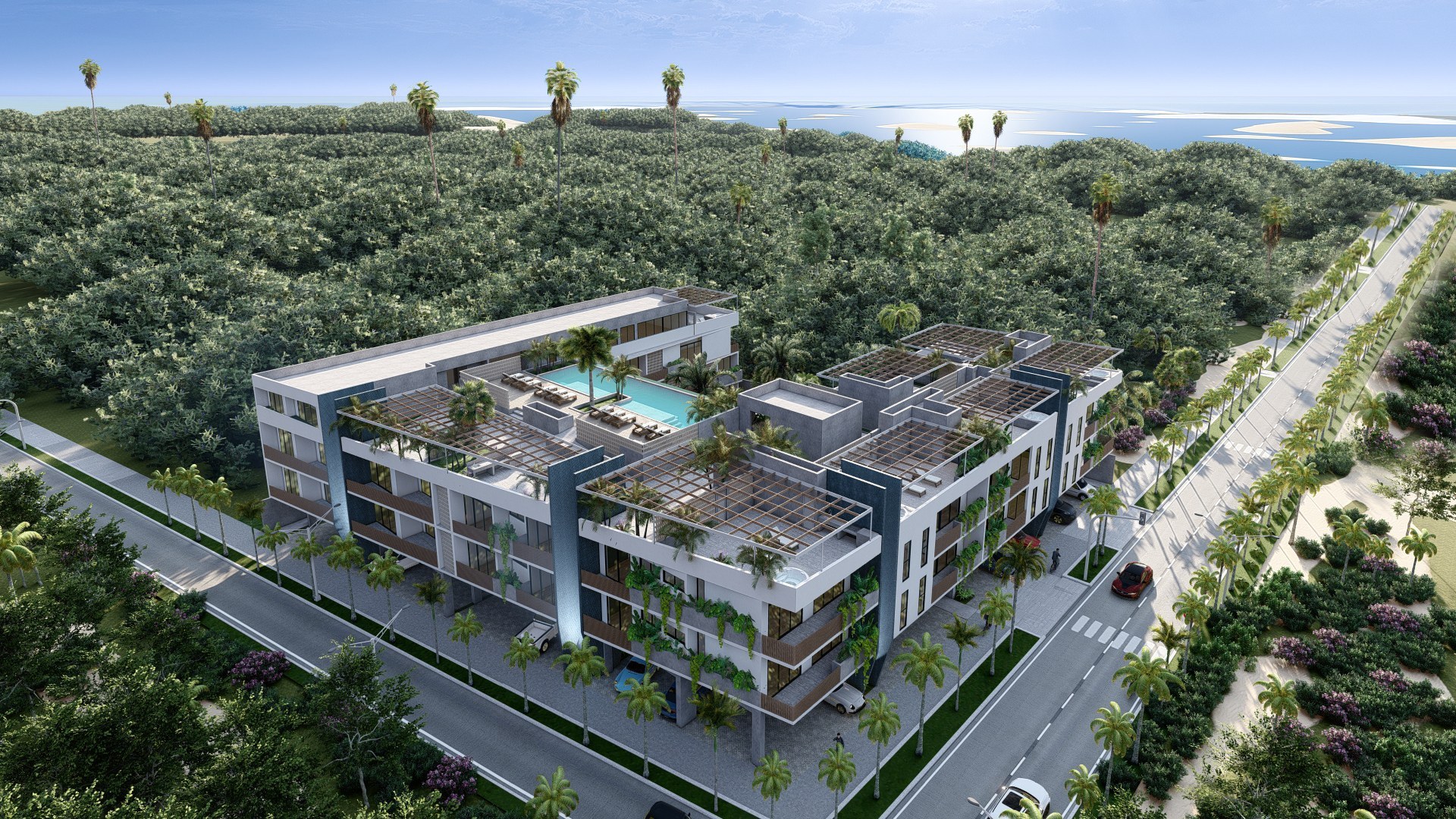 Blue Water | 3 Bedroom Apartment with Two Lock Offs in Bacalar