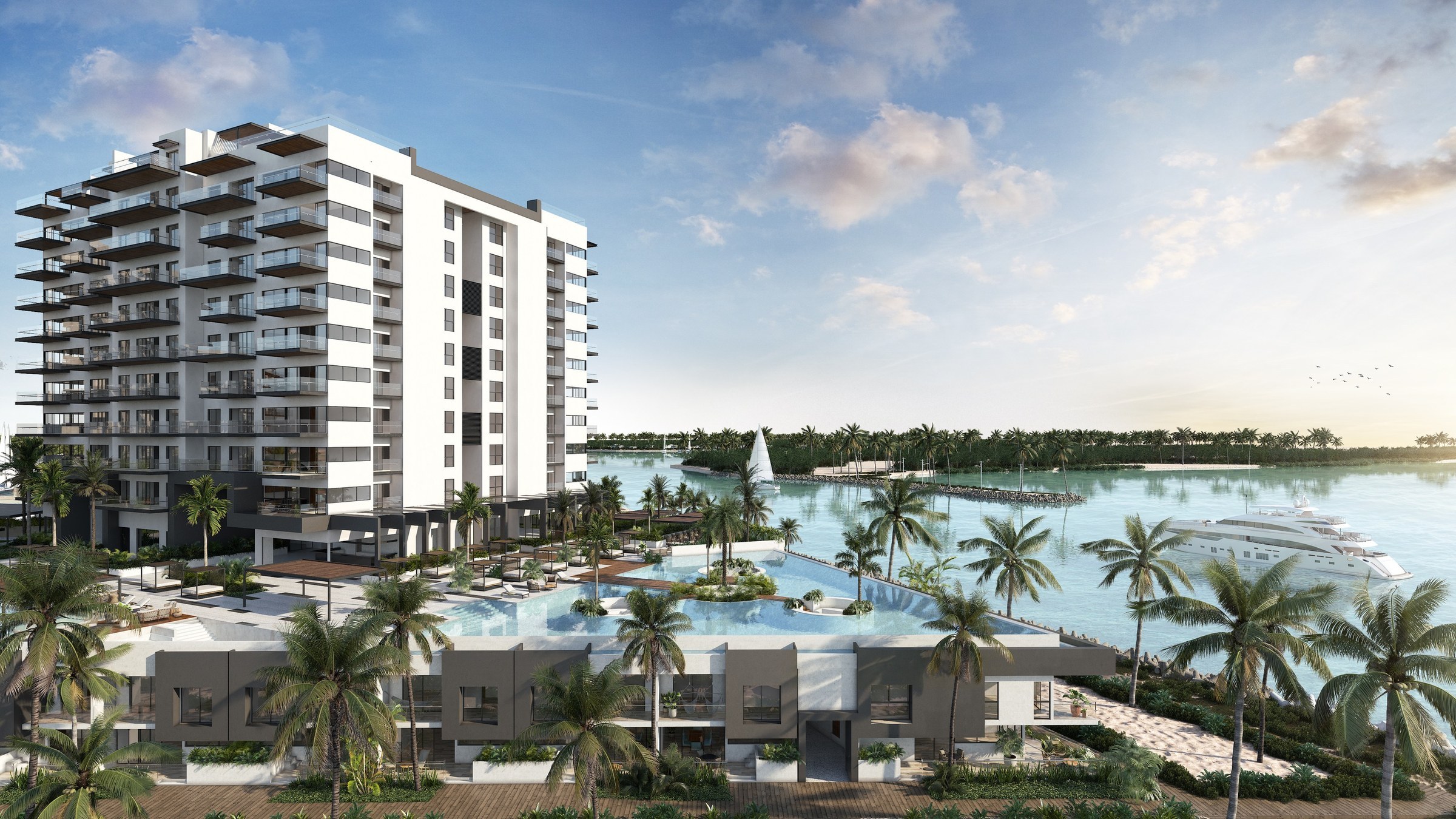 Yucalpetén Bonanza | 3 Bedroom and Den Marina View Apartment in Progreso, near Mérida