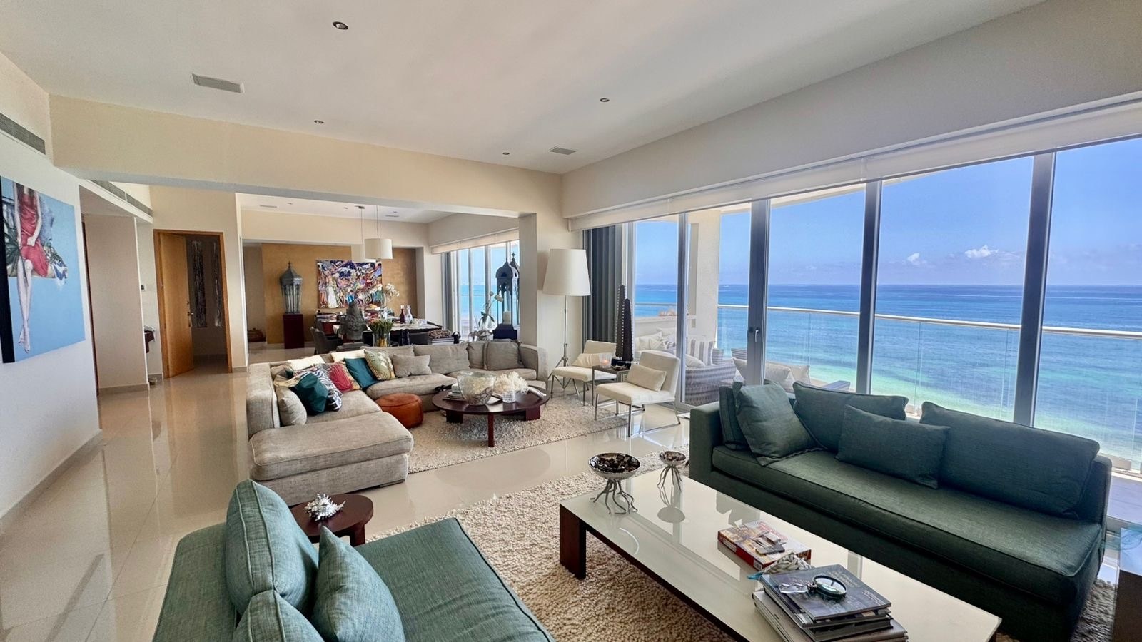 Lahia 601 Agua | 6 Bedroom Double Beachfront Apartment in Cancún Hotel Zone