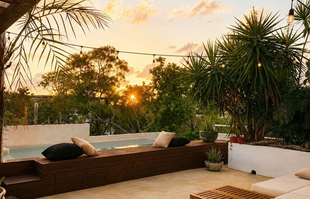 Agua Blanca | 3 Bedroom Apartment with Private Pool Terrace in La Veleta, Tulum