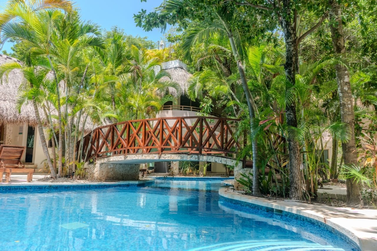 Zama Village | 2 Bedroom Penthouse with Private Rooftop Palapa in Aldea Zama, Tulum