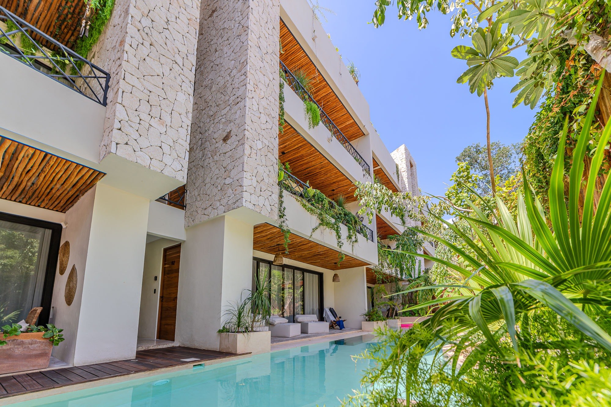 Itza II | 2 Bedroom Furnished Apartment with Private Jacuzzi in Aldea Zama, Tulum