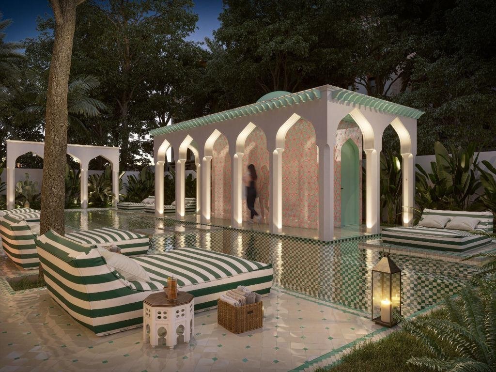 Pink Riad | 2 Bedroom Apartment in Aldea Zamá, Tulum