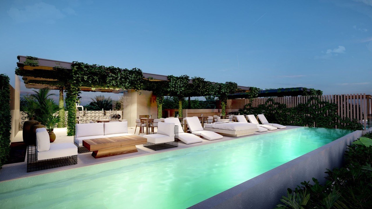 Soleii Playacar | 3 Bedroom Penthouse with Private Rooftop in Playa del Carmen
