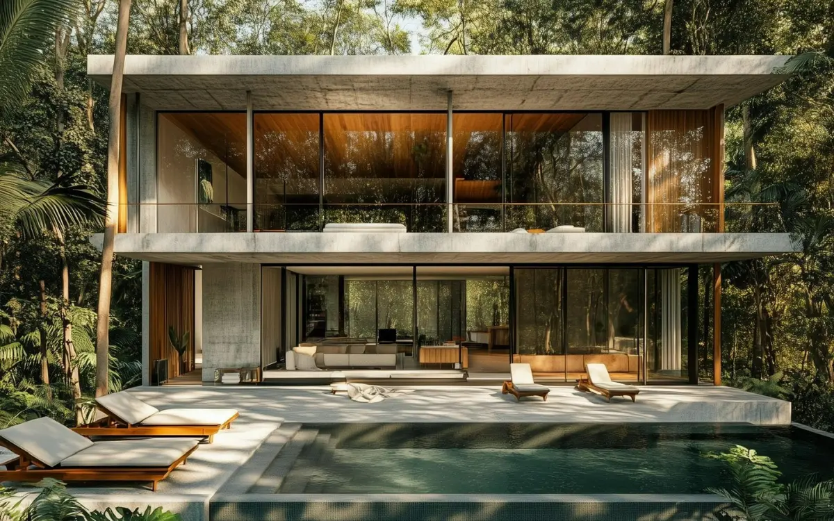 build luxury villa in tulum, mexico.
