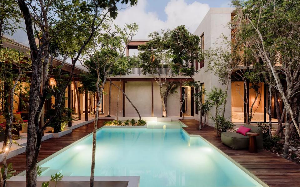 Casa Apapacho, an eight-bedroom villa in Tulum