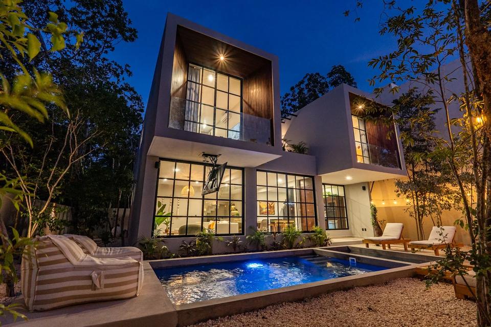 Tequila & Salt, a five-bedroom villa in Riviera Tulum