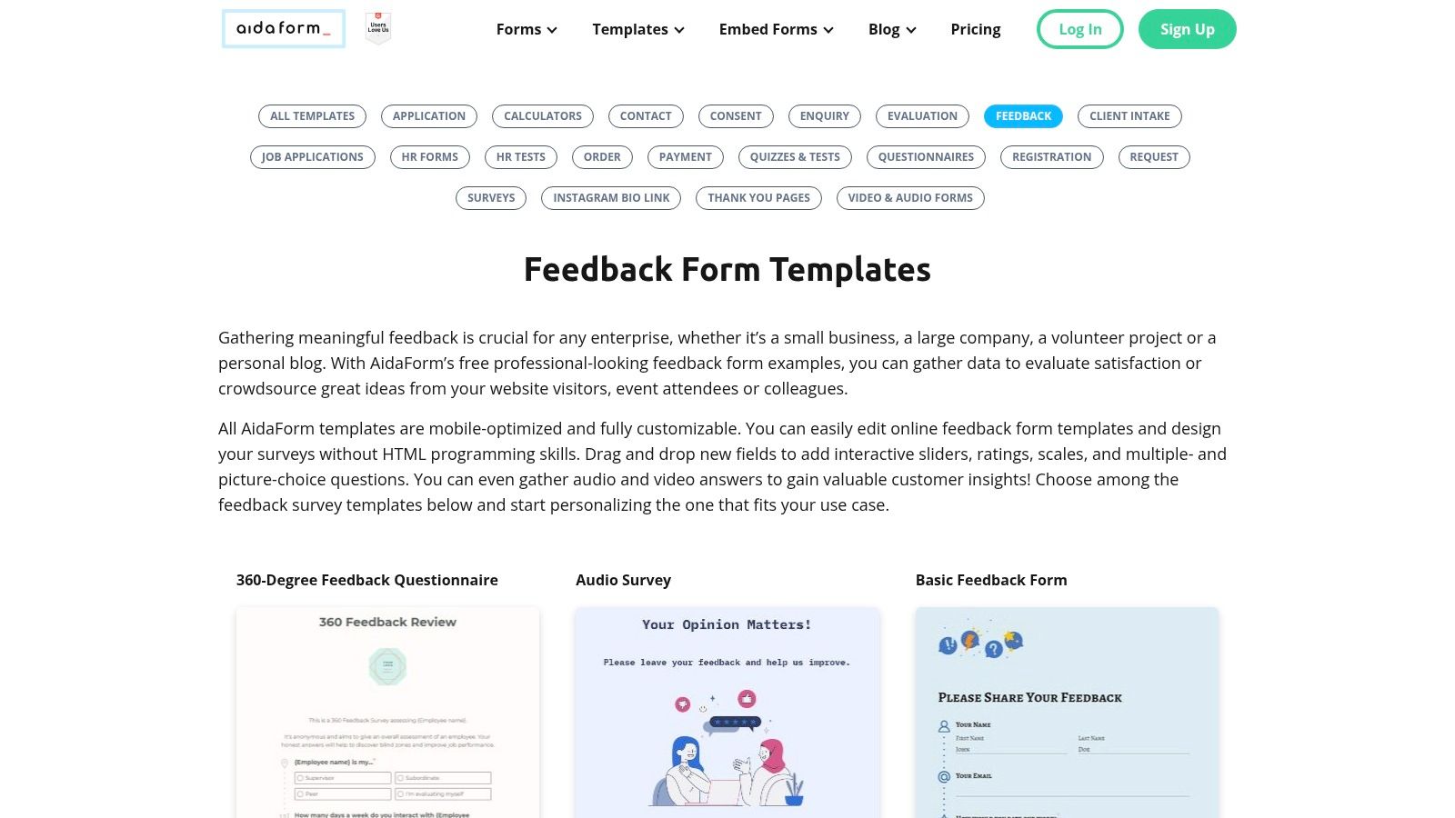 AidaForm