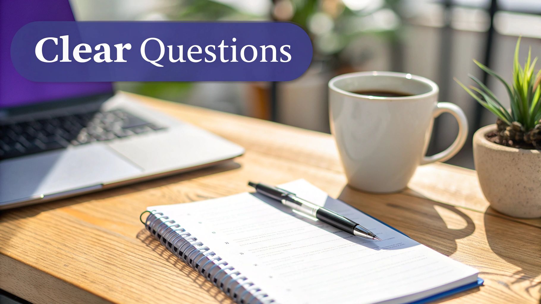 Clear and Specific Question Formulation
