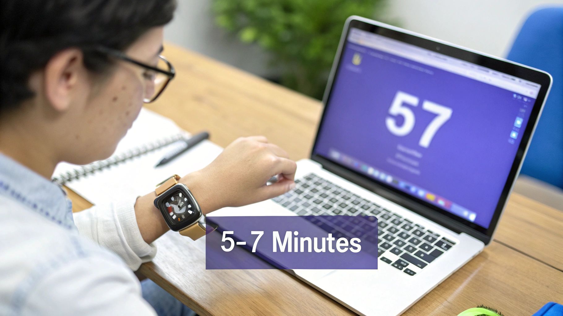 Infographic showing key data about The Time-Commitment Transparent Introduction