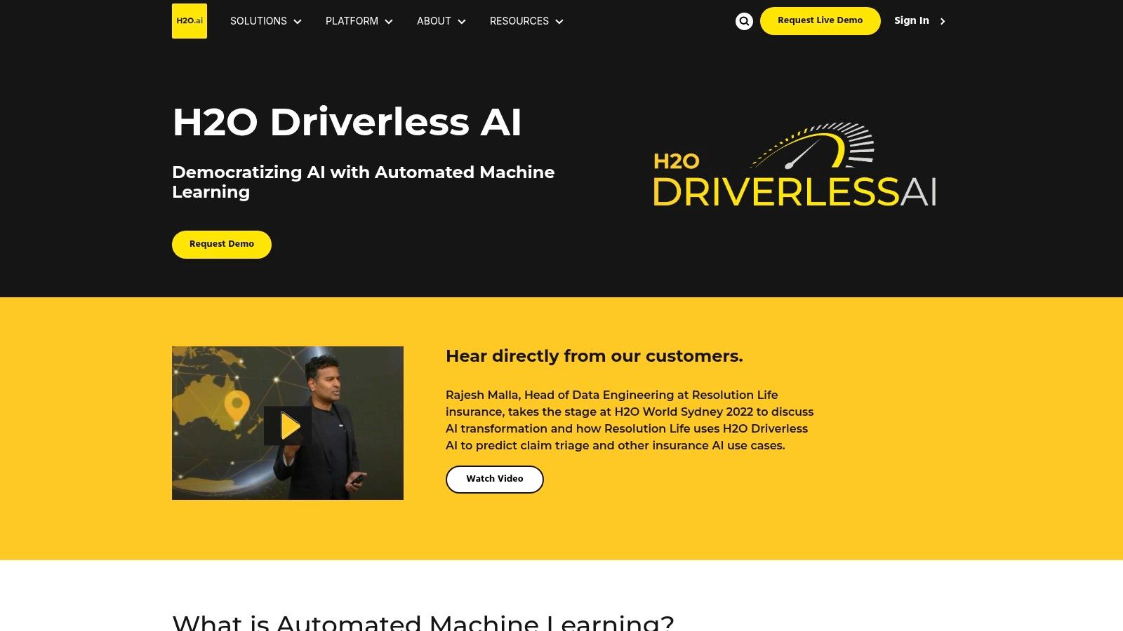 H2O.ai Driverless AI