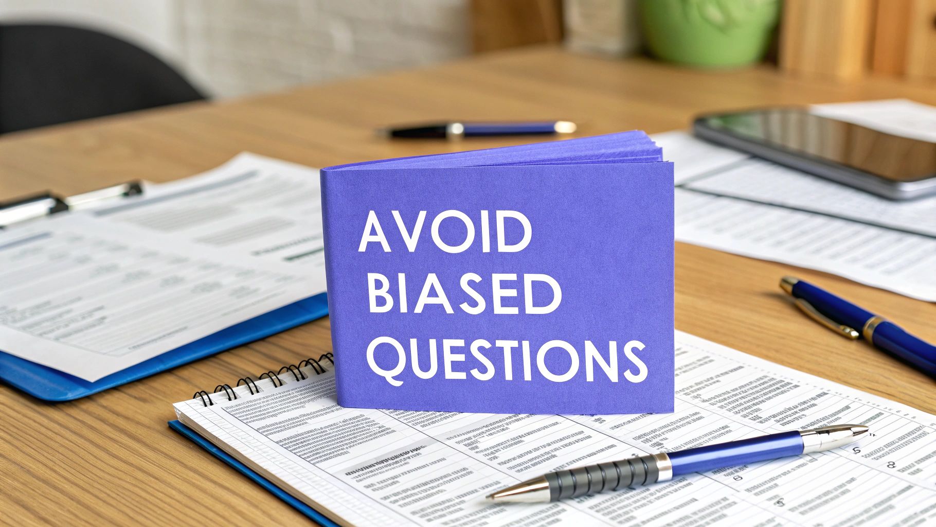 How to Avoid Biased Survey Questions
