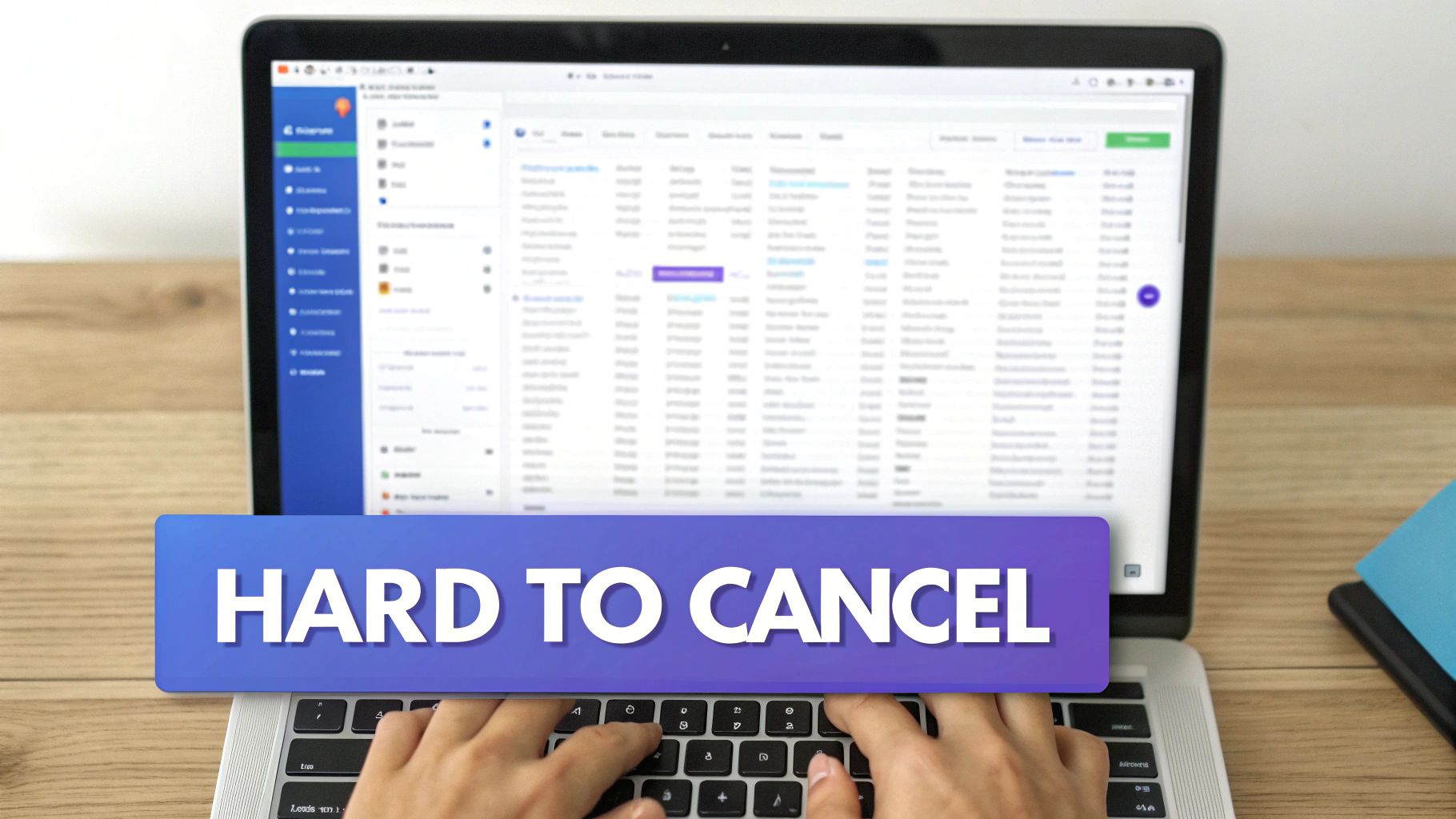 Difficult Cancellation Process
