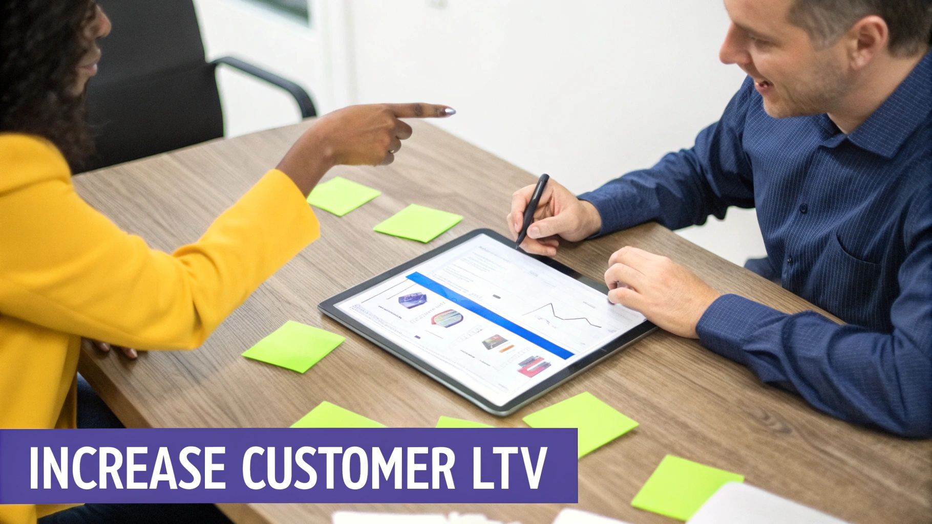 A person working on a laptop with charts and graphs symbolizing business growth