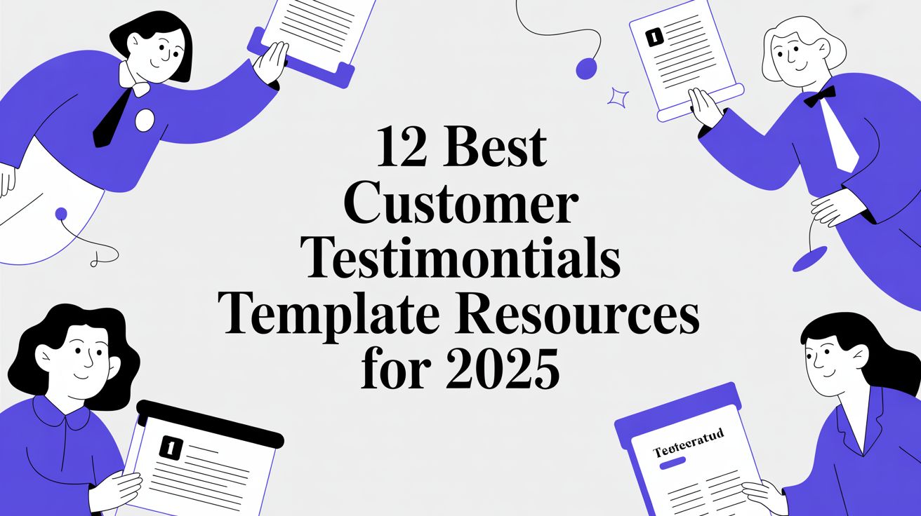 12 Best Customer Testimonials Template Resources for 2025