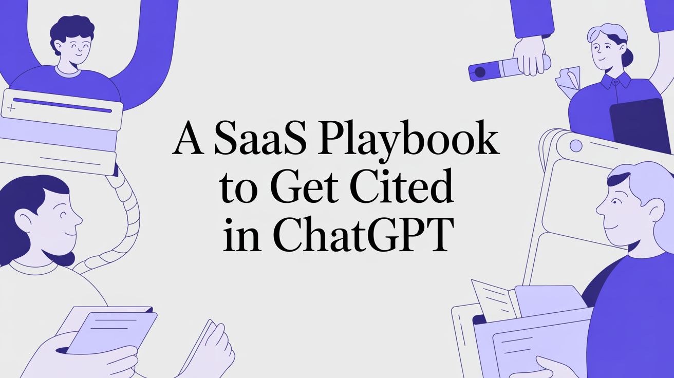A SaaS Playbook to Get Cited in ChatGPT