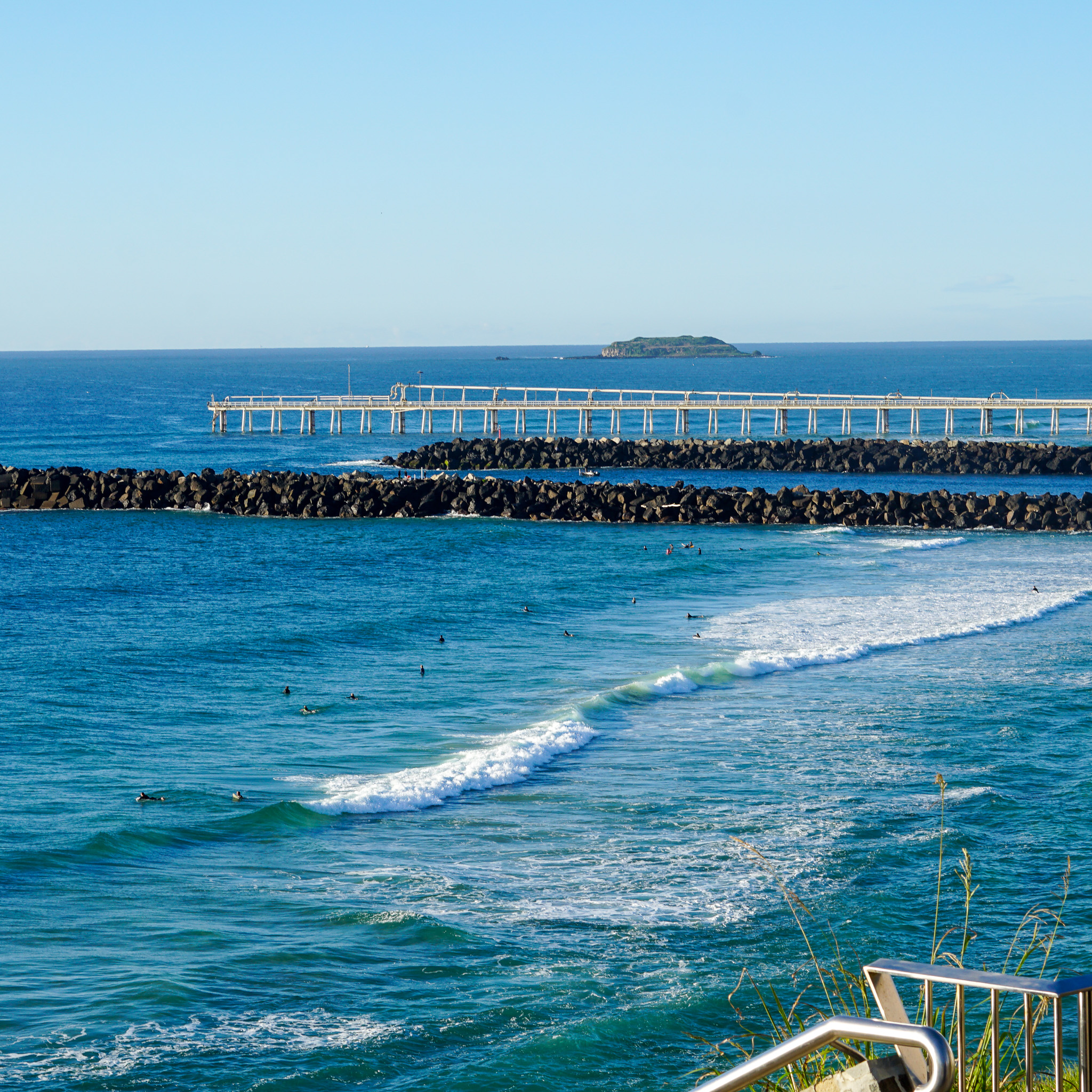 The Garland’s prime location near the shoreline, perfect for morning walks and ocean views