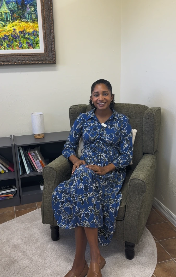 Liana Preudhomme, founder of Cape Clarity Integrative Psychology, speaking about cancer support groups and emotional support for people navigating cancer in Florida.