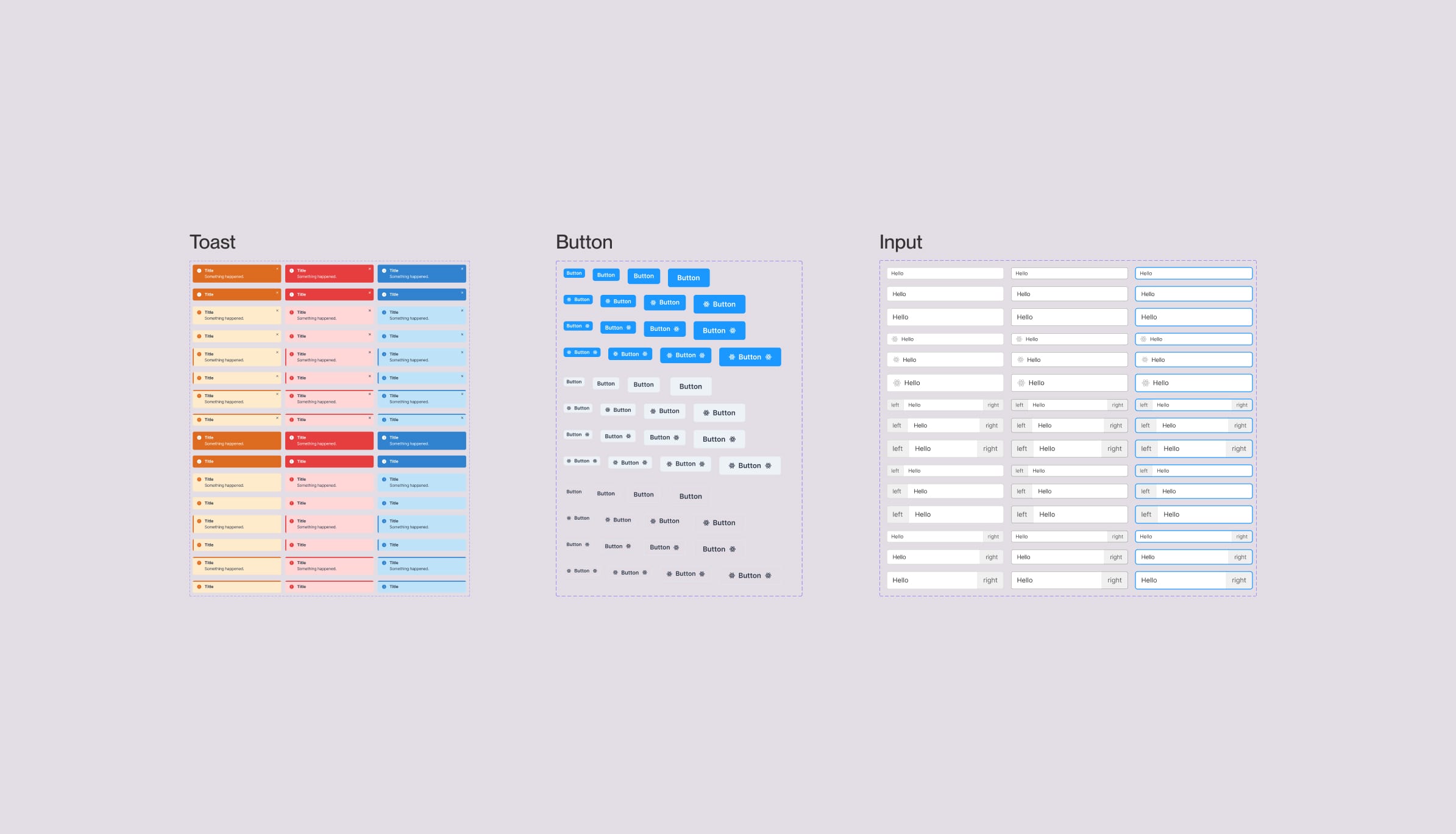 Design system example