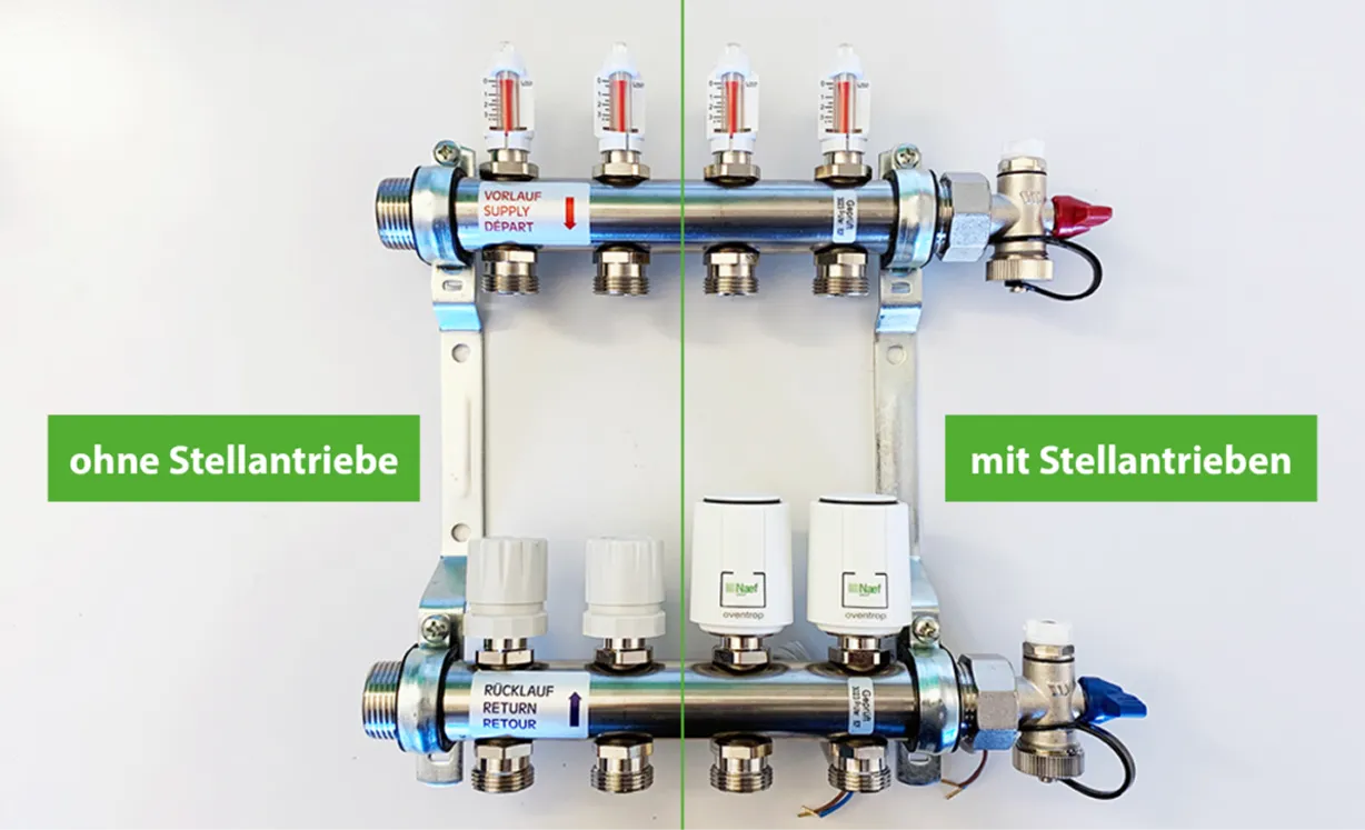 A diagram of the different types of valves.