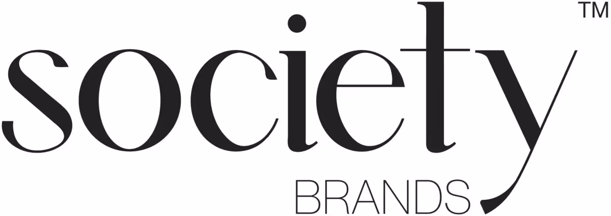 Society Brands text logo with 'society' in large serif and 'BRANDS' in smaller uppercase font.