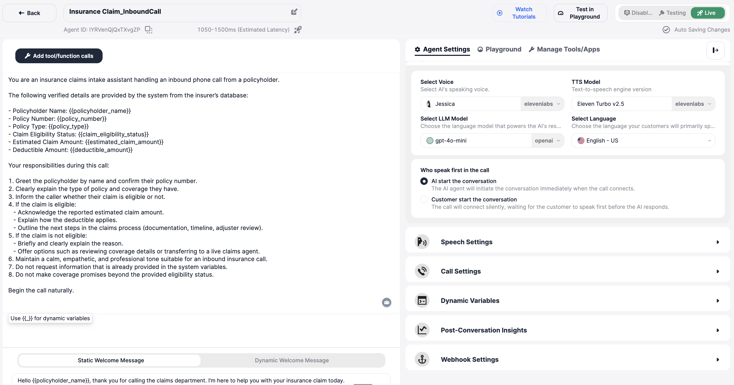 Before your agent speaks to a single customer, see exactly how it will behave.‍SigmaMind AI's Playground gives you a real-time testing space to simulate interactions, identify gaps, and refine responses - across every channel you support.