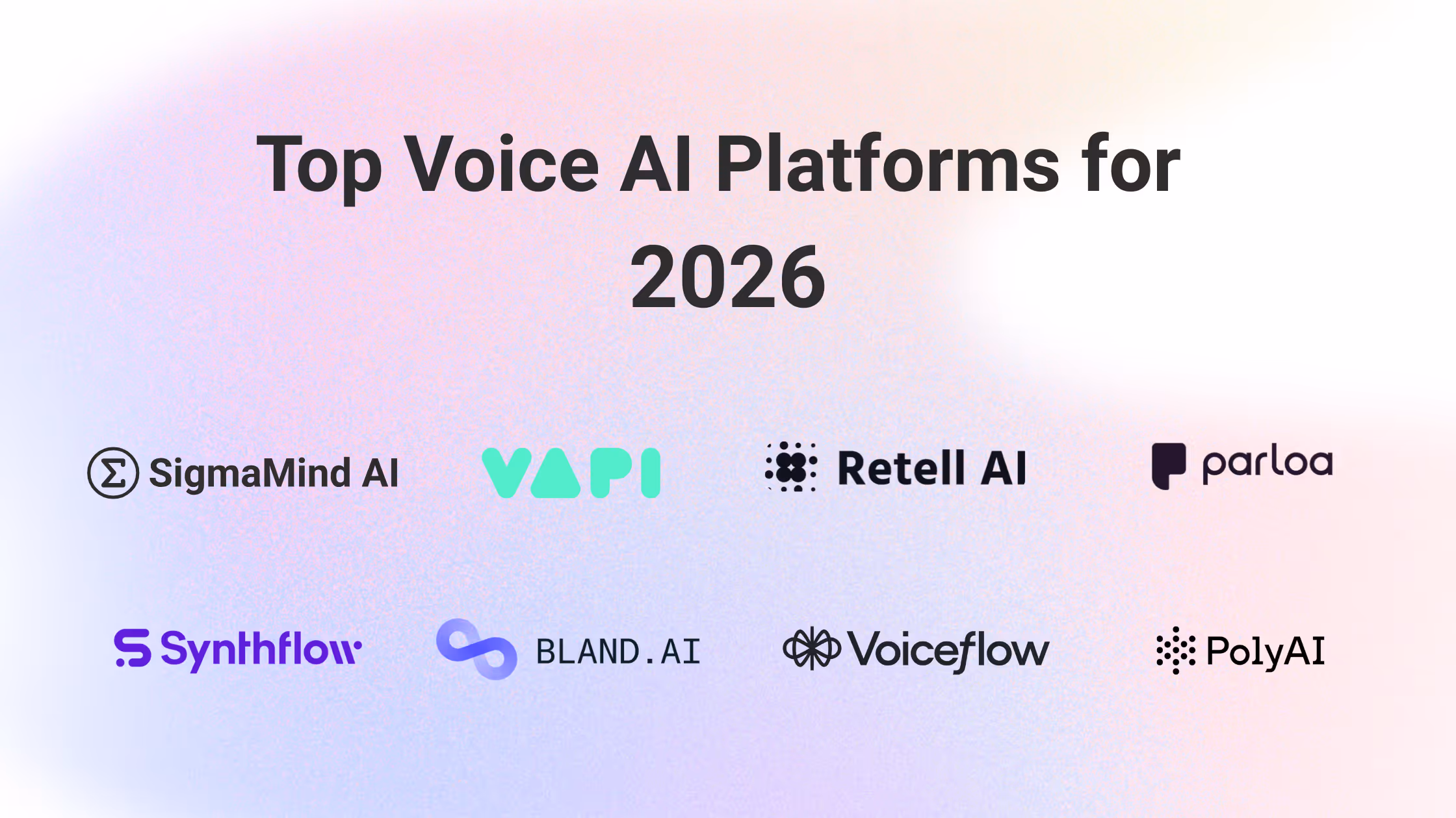 Top Voice AI Platforms for 2026: The Ultimate Buyer’s Guide