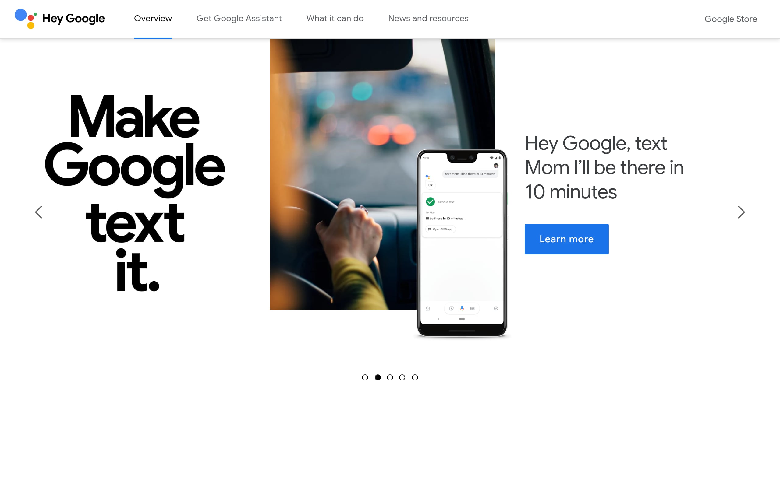 Google Assistant Screenshot