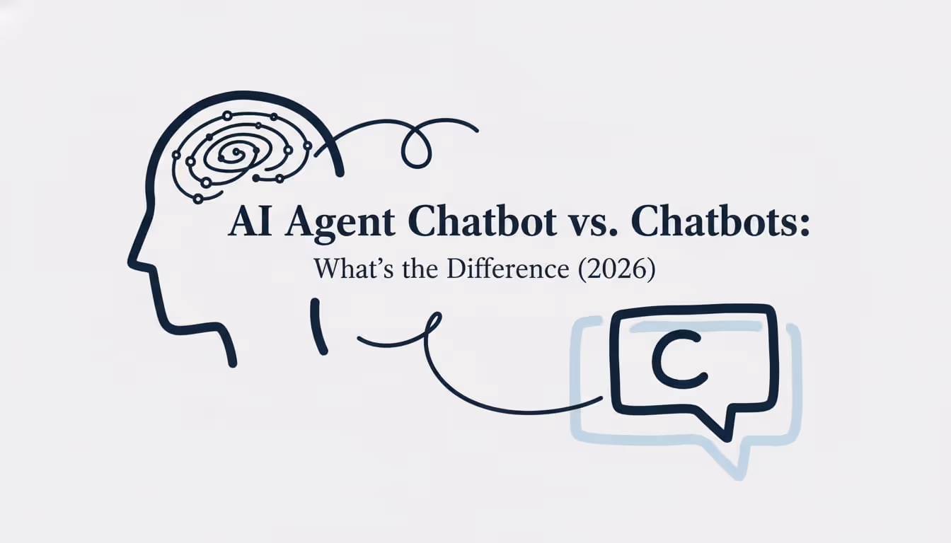 What's the difference between AI Agent Chatbots vs. Chatbots?
