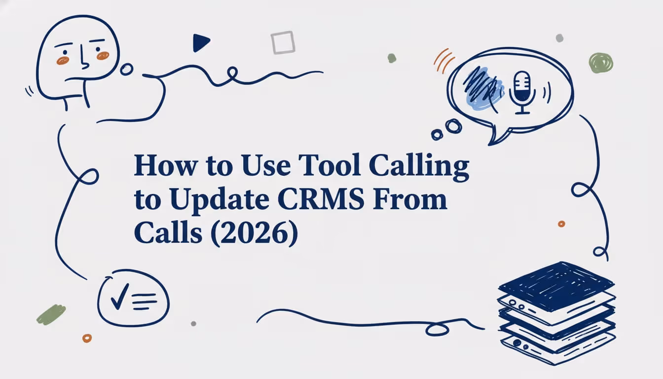 How to Use Tool Calling to Update CRMs From Calls (2026)