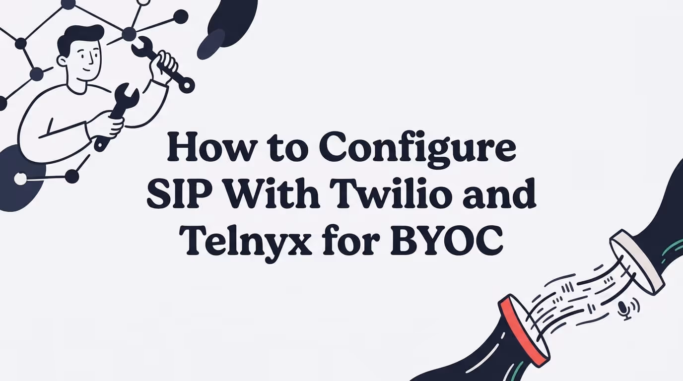 How to Configure SIP With Twilio and Telnyx for BYOC (2026)