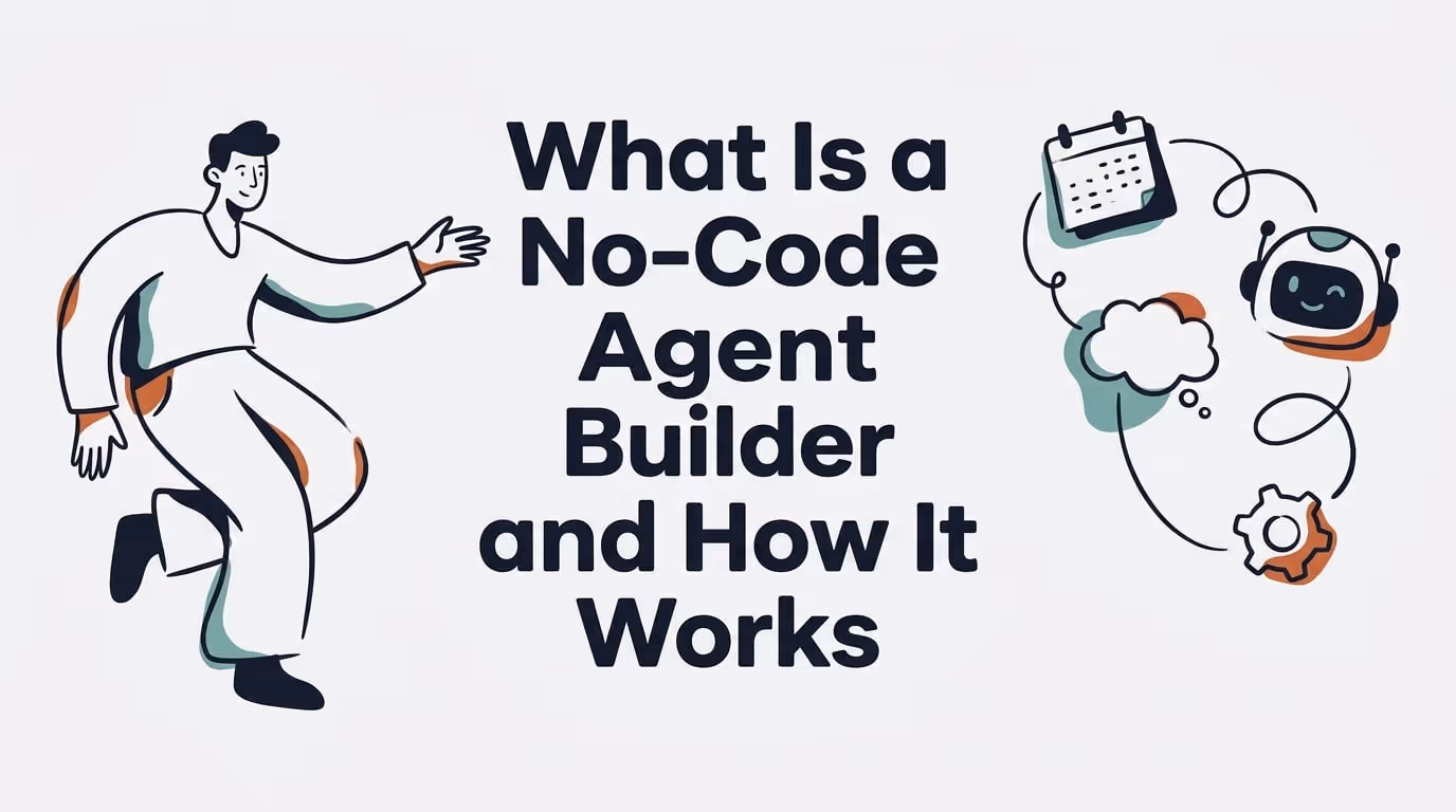 What Is a No-Code Agent Builder and How It Works in 2026