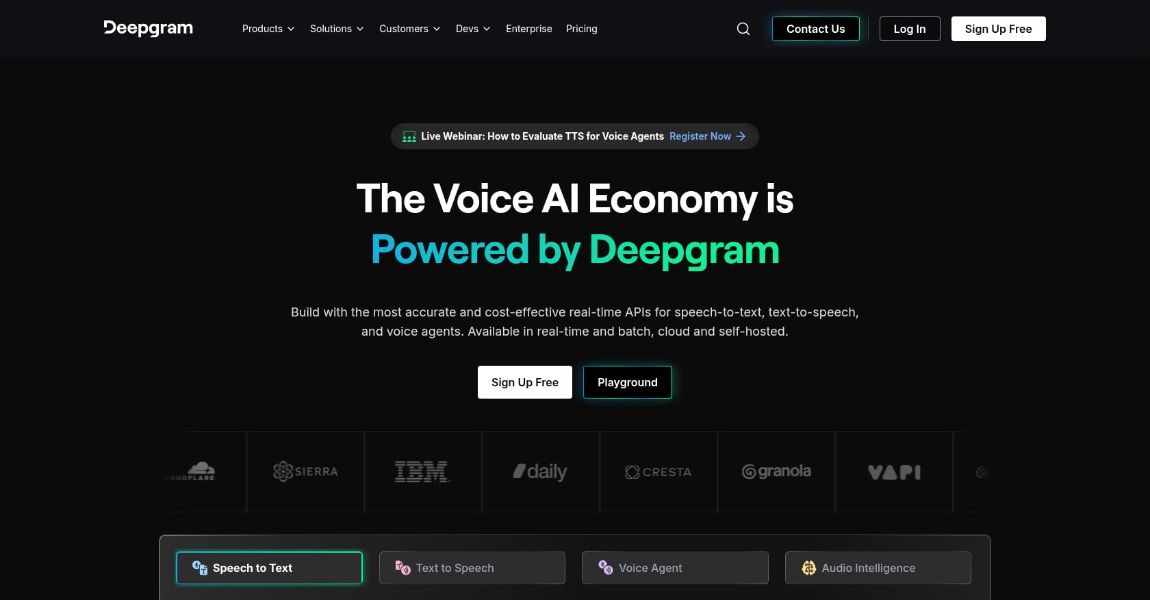 Deepgram Screenshot