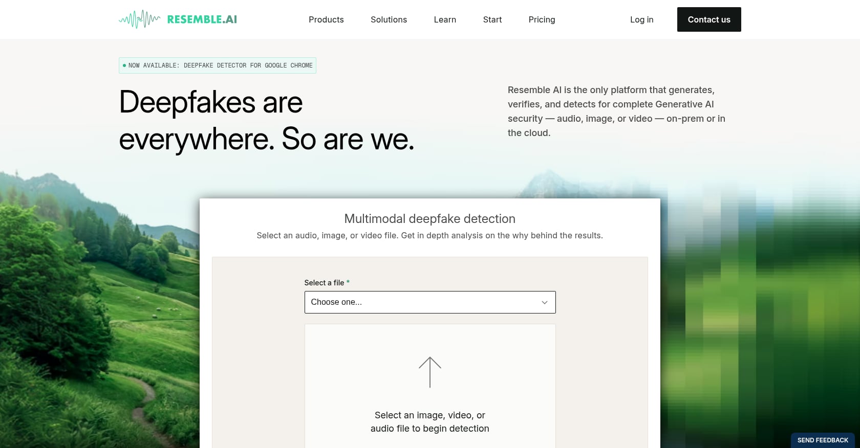 Resemble AI Screenshot