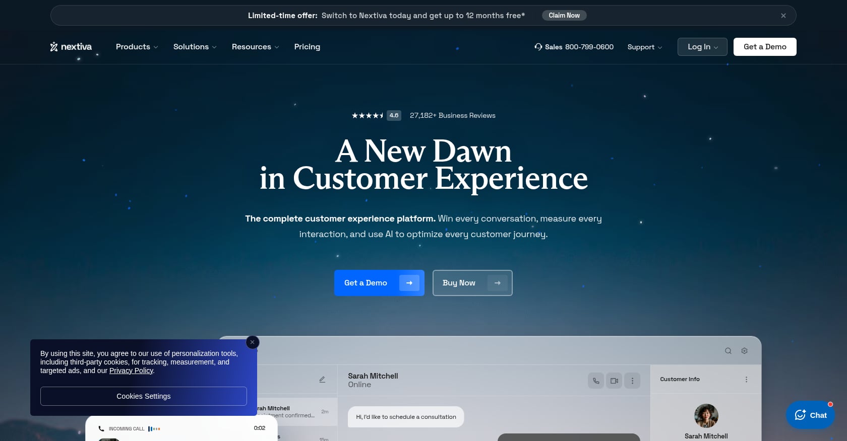 Nextiva Screenshot