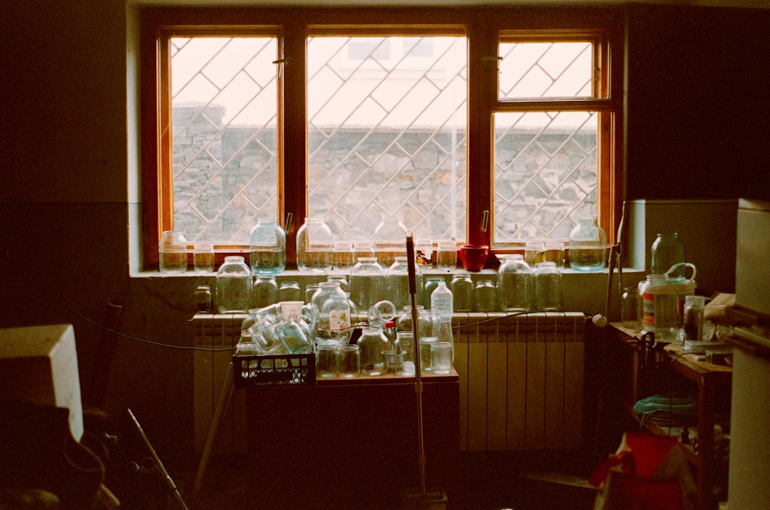 image illustrating sources of VOCs in a kitchen and living room - indoor air quality solutions