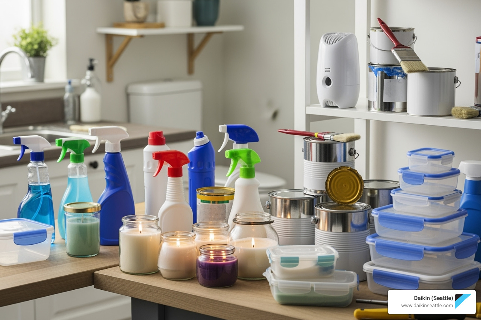 common household items that cause pollution - Healthy indoor air