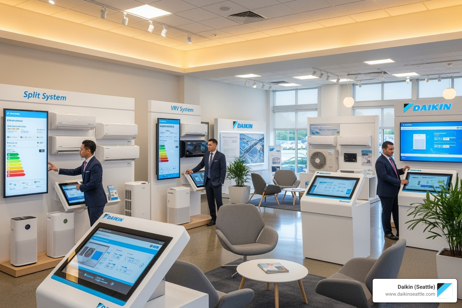 Daikin Experience Center showroom in Tukwila - daikin smart thermostat installation seattle Daikin Experience Center showroom in Tukwila - daikin smart thermostat installation seattle