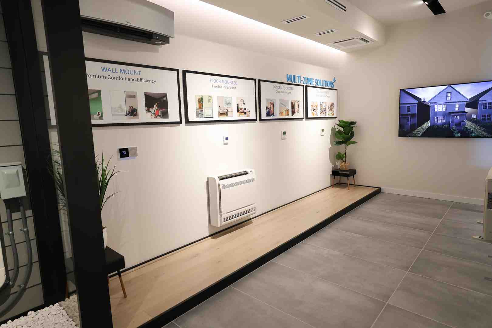 different types of heat pump units (ductless and ducted) - green building hvac seattle wa