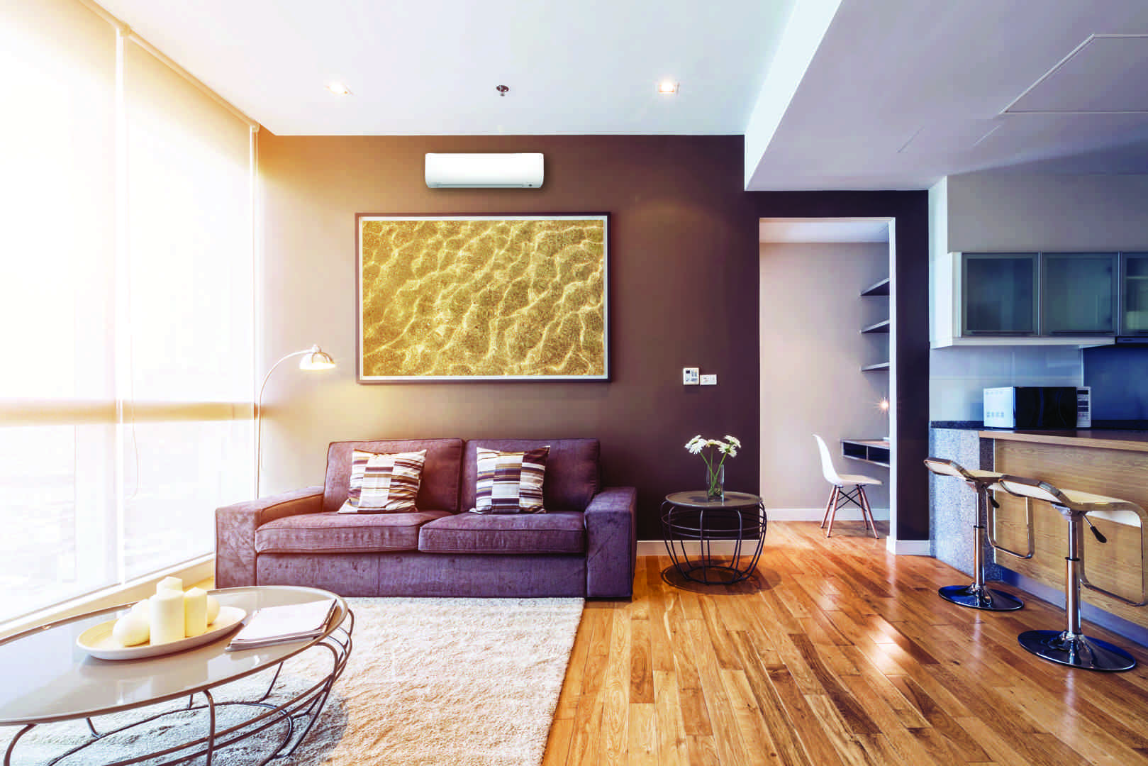 a modern ductless mini-split unit on a wall. - My house has hot and cold spots. What kind of HVAC specialist in Seattle can fix this?