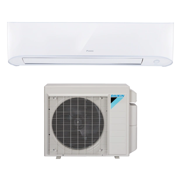 Opening the front panel of a Daikin ductless indoor unit Opening the front panel of a Daikin ductless indoor unit